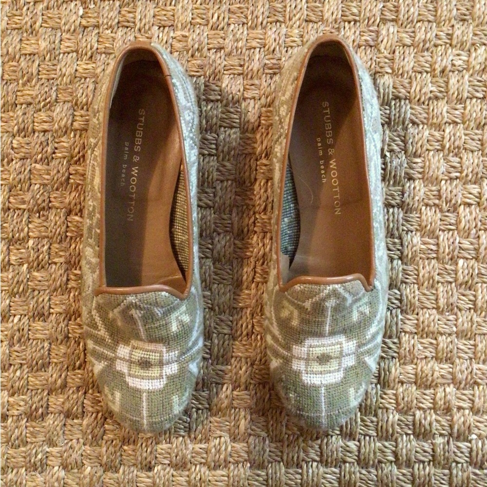 Stubbs & Wootton Women’s Needlepoint slippers